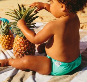 how to size up your little beach bum